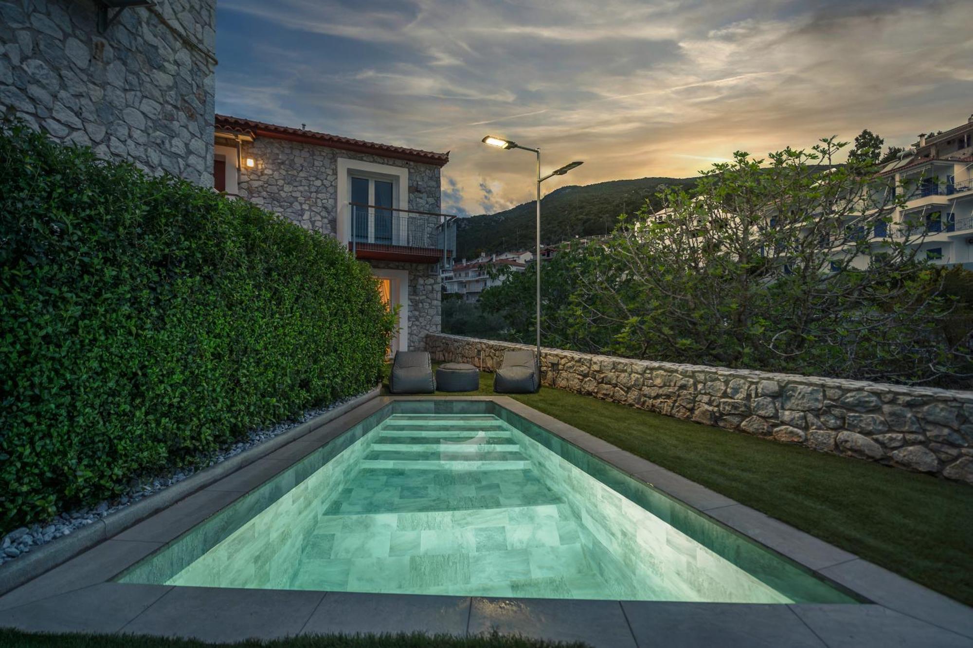 Tyros Boutique Houses Villas Szoba fotó