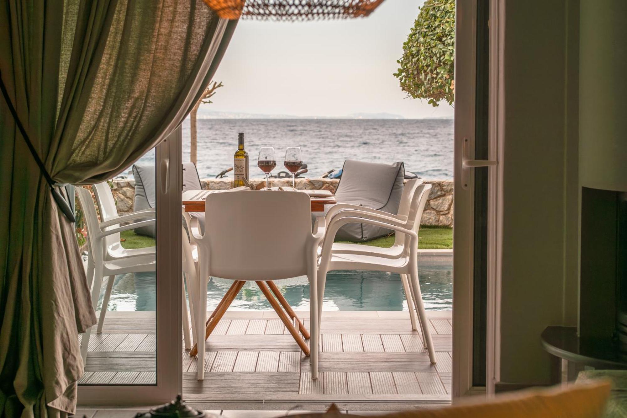 Tyros Boutique Houses Villas Szoba fotó
