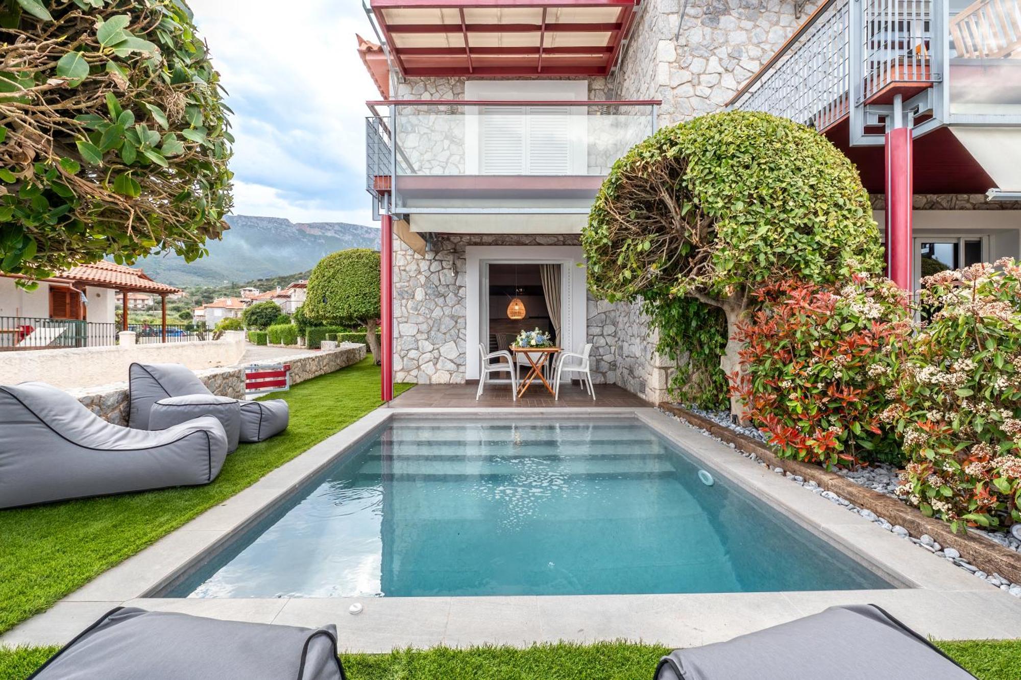Tyros Boutique Houses Villas Kültér fotó